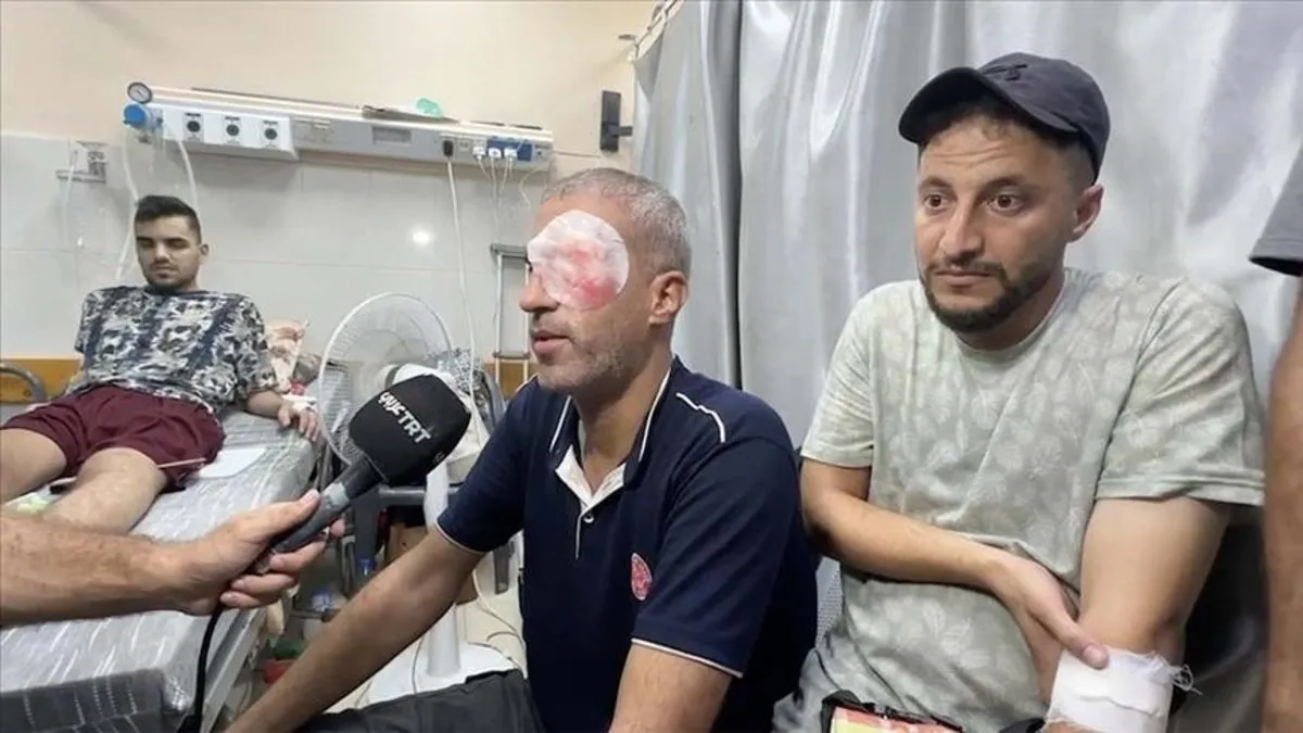 İsrail gazetecileri hedef aldı! TRT kameramanı yaralandı