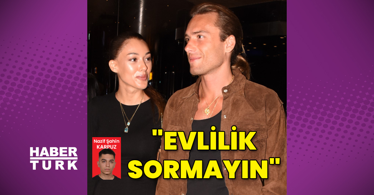 Dilan Çiçek Deniz: Evlilik sormayın