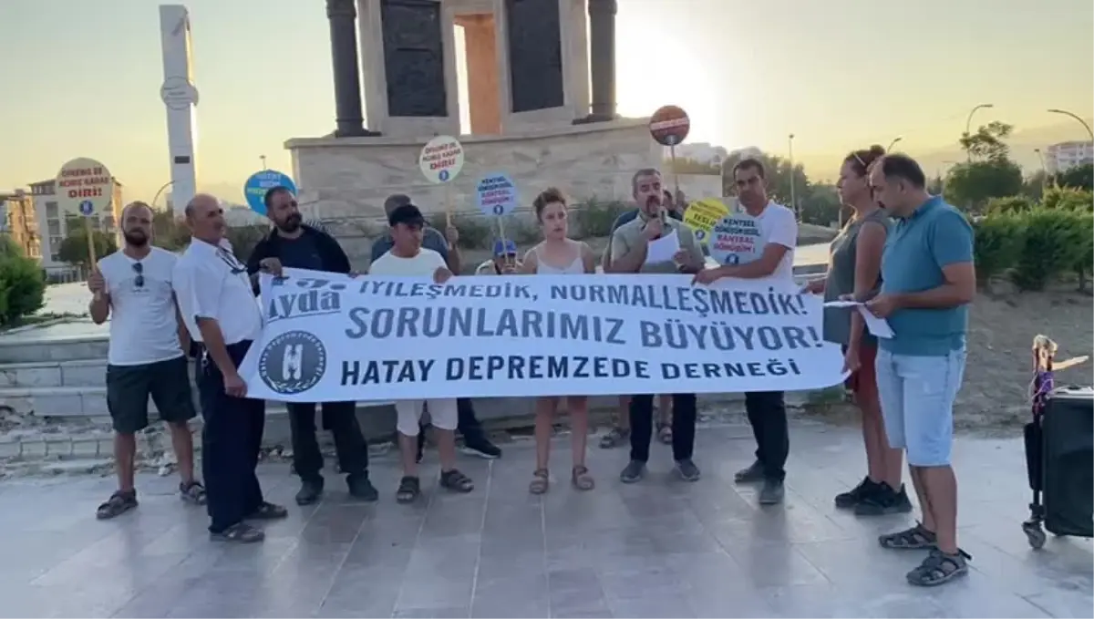 Hatay Depremzedeleri İhtiyaçlarını Yeniden Duyurdu