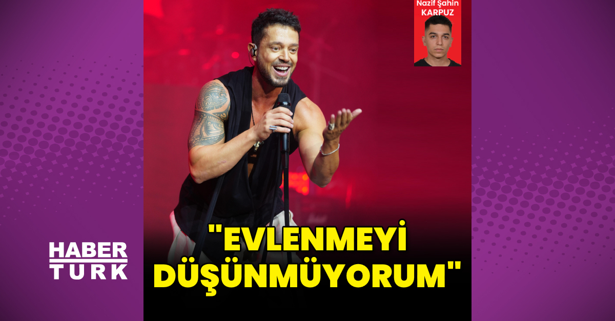 Murat Boz: Evlenmeyi düşünmüyorum