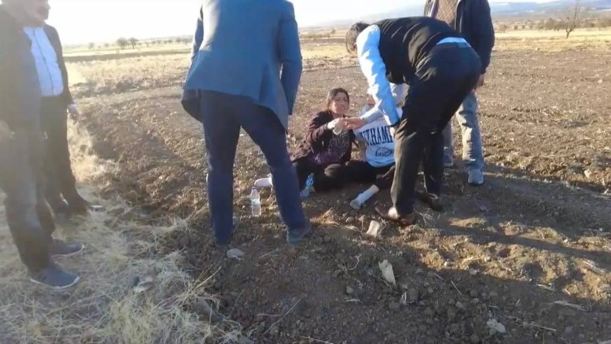 Kazazede aileye Zeybekci yardım etti