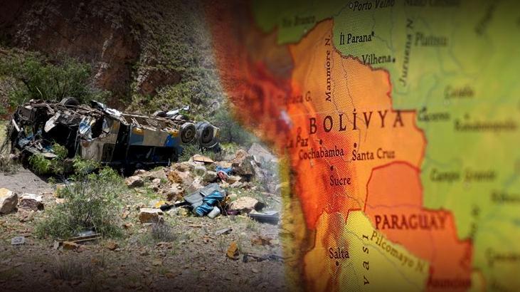Bolivya’da otobüs uçuruma yuvarlandı! 31 kişi öldü