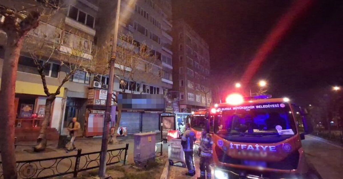 Bursa’da iş hanında yangın: 1 ölü