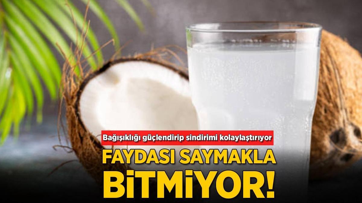 Hindistan cevizinden çıkıyor, her derde deva! Daha kolayı yok, buz küpüyle gelen tat