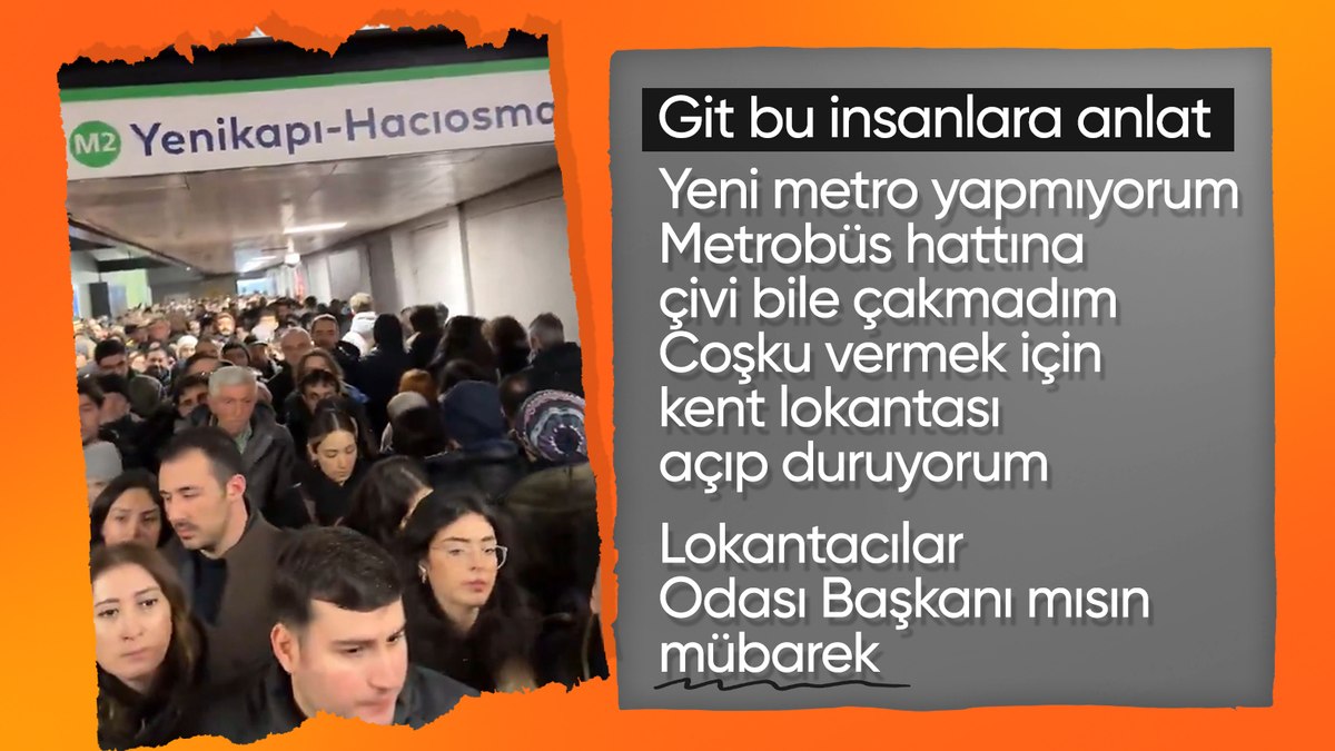 İstanbullular metro istasyonlarına akın etti