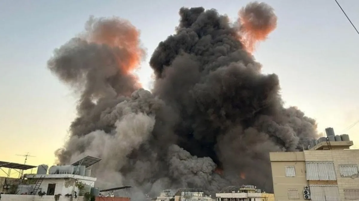 Son dakika | İsrail Beyrut’u bombaladı: Ateşkesten sonra ilk kez!