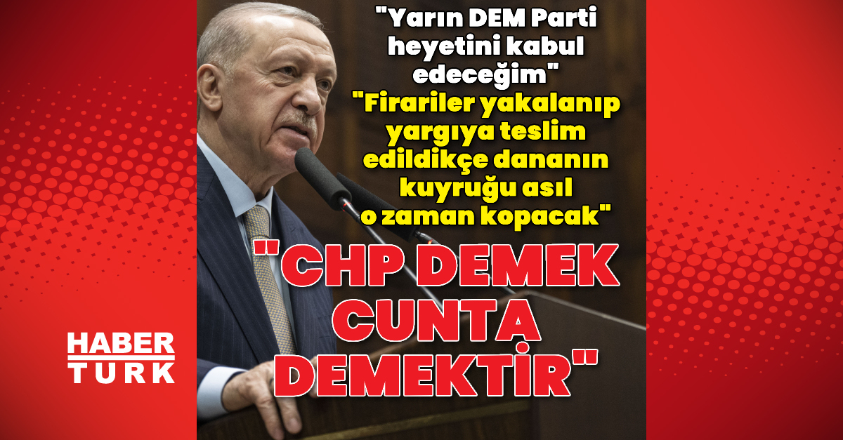 Cumhurbaşkanı Erdoğan’dan açıklamalar